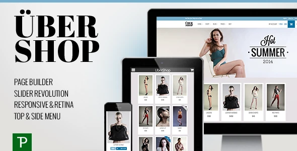 UberShop – Responsive Flat WooCommerce Theme